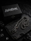 Whisper Tongue Vintage Oxidized Silver Pendant