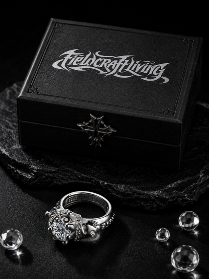 Radiant Fool Polished 925 Silver Artisan Ring