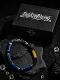 Starlight Azure Lapis Lazuli 925 Silver Bracelet
