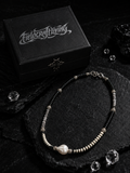 Frostveil Natural Stone 925 Silver Necklace