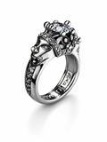 Radiant Fool Polished 925 Silver Artisan Ring