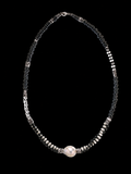 Frostveil Natural Stone 925 Silver Necklace