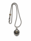 Whisper Tongue Vintage Oxidized Silver Pendant