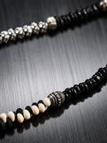 Frostveil Natural Stone 925 Silver Necklace