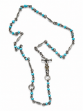Azure Path Turquoise Stone 925 Silver Necklace