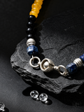 Starlight Azure Lapis Lazuli 925 Silver Bracelet
